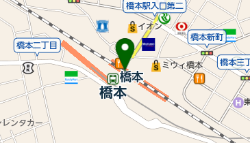 めん処一ぷく 橋本店の地図画像