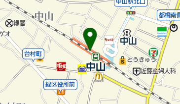 HOKUO 中山店の地図画像