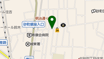 森時計店の地図画像