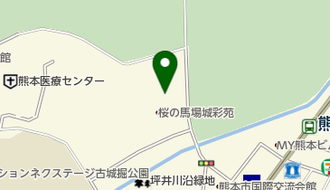 森からし蓮根 城彩苑「桜の小路」の地図画像