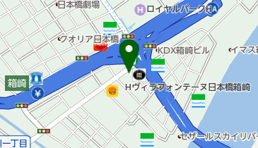 日本橋箱崎ビルの地図画像