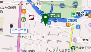 芝公園ファーストビルの地図画像