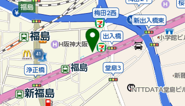 住友不動産 西梅田ビルの地図画像