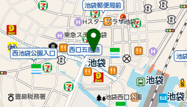 住友不動産 池袋西口ビルの地図画像