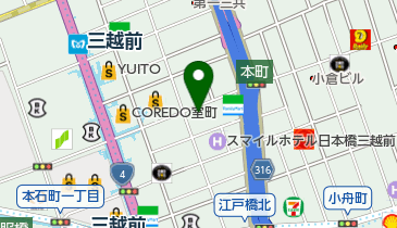 住友不動産 日本橋ビルの地図画像