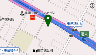 ランドローバー 札幌東の地図画像