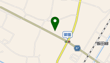 雨ことば カフェの地図画像