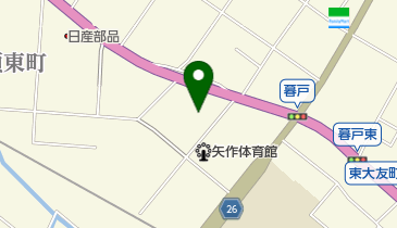 名鉄自動車整備株式会社 矢作工場の地図画像