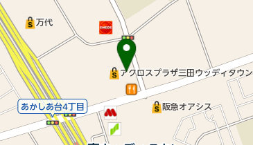 HAIR&MAKE EARTH(ヘアアンドメイクアース) 三田南ウッディタウン店の地図画像