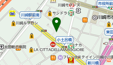 HAIR&MAKE EARTH(ヘアアンドメイクアース) 川崎店の地図画像