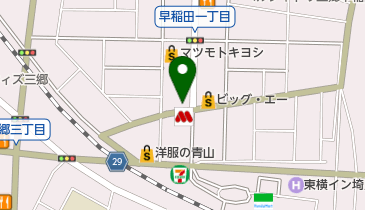 HAIR&MAKE EARTH(ヘアアンドメイクアース) 三郷店の地図画像