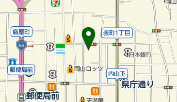 HAIR&MAKE EARTH(ヘアアンドメイクアース) 岡山店の地図画像