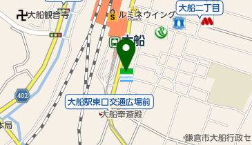 HAIR&MAKE EARTH(ヘアアンドメイクアース) 大船店の地図画像