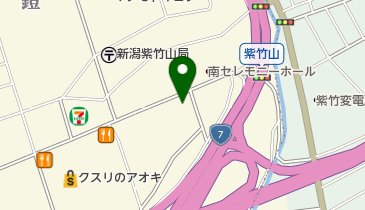 HAIR&MAKE EARTH(ヘアアンドメイクアース) 新潟紫竹山店の地図画像