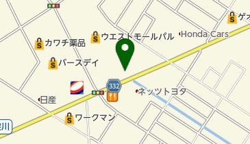 HAIR&MAKE EARTH(ヘアアンドメイク アース) 鶴岡店の地図画像