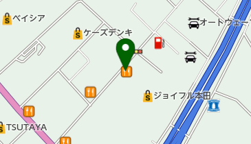 ジャパンミート 富里店の地図画像