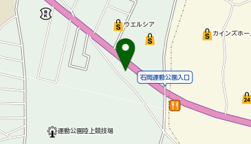 とんかつや漫遊亭 石岡東光台店の地図画像