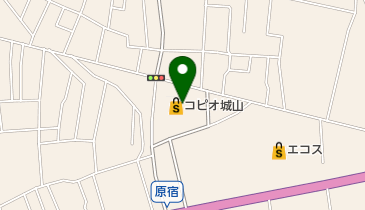 スーパーアルプス 城山店の地図画像