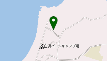 御座白浜 海女小屋 磯人の地図画像