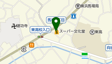 フレッシュフードストア 文化堂 馬場店の地図画像