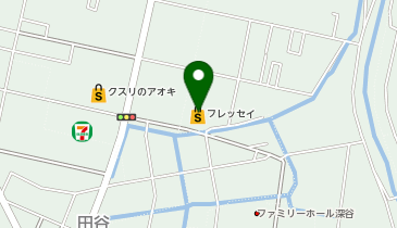FRESSAY(フレッセイ) 田谷店の地図画像