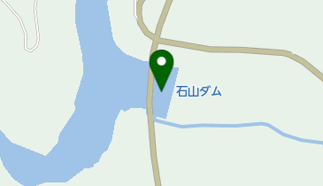 石山ダムの地図画像