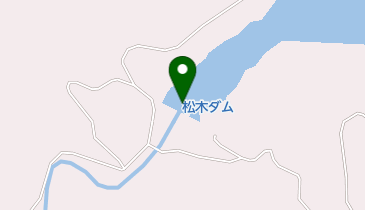 松木ダムの地図画像