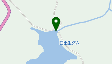 日出生ダムの地図画像