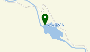 小中尾ダムの地図画像