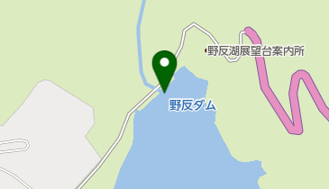 野反ダムの地図画像