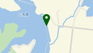 三名川ダムの地図画像