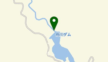 舟川ダムの地図画像