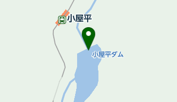 小屋平ダムの地図画像