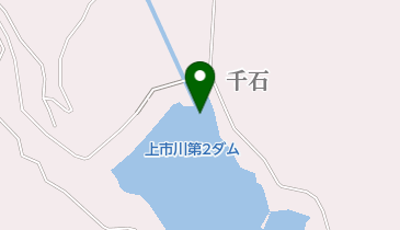 上市川第2ダムの地図画像