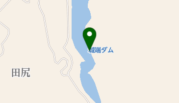 城端ダムの地図画像