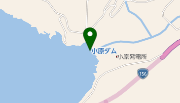 小原ダム (南砺市)の地図画像