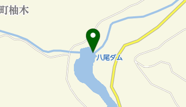 八尾ダムの地図画像