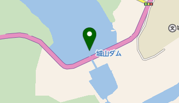 城山ダムの地図画像
