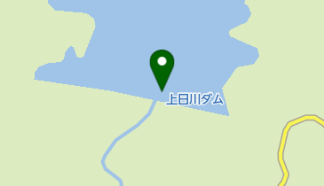 上日川ダムの地図画像