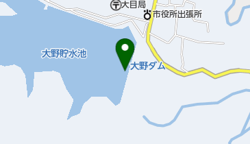 大野ダム (上野原市)の地図画像