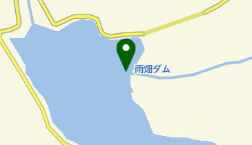 雨畑ダムの地図画像