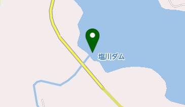 塩川ダムの地図画像