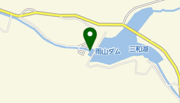 雨山ダムの地図画像