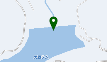 大原調整池の地図画像