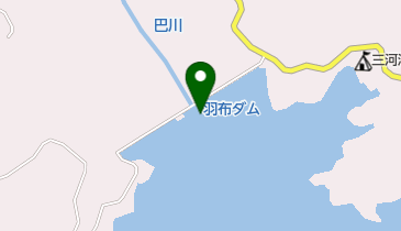 羽布ダムの地図画像