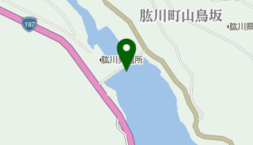 鹿野川ダムの地図画像