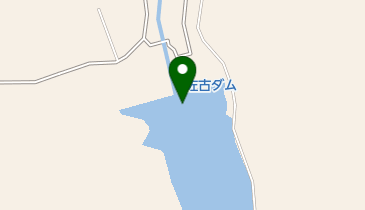 佐古ダムの地図画像