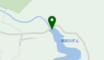 藤井川ダムの地図画像