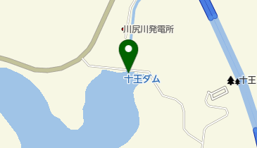 十王ダムの地図画像