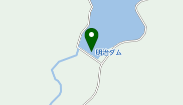 明治ダムの地図画像